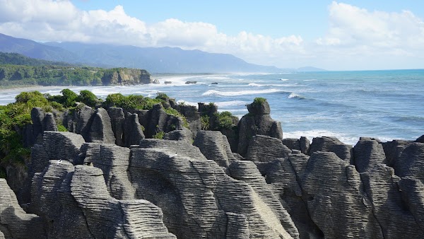 Pancake Rocks and Blowholes Walk