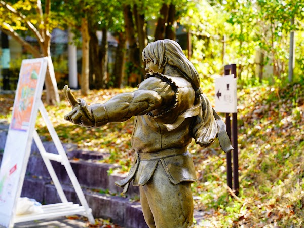 Statue of Ken .. STREET FIGHTER 3