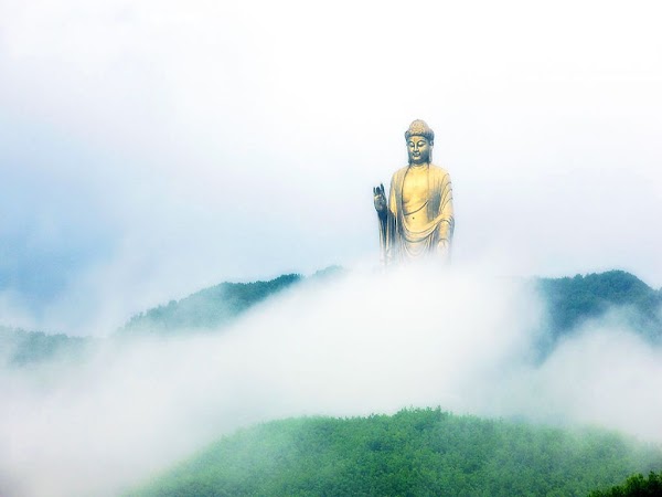 Spring Temple Buddha 4