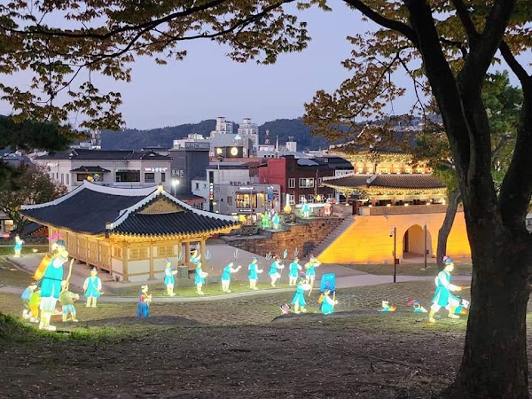 Jinju Namgang Lantern Festival Site