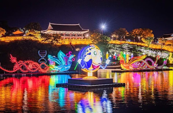 Jinju Namgang Lantern Festival Site 3