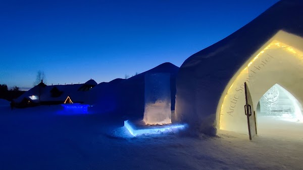 Ice Restaurant of Arctic Snowhotel 2