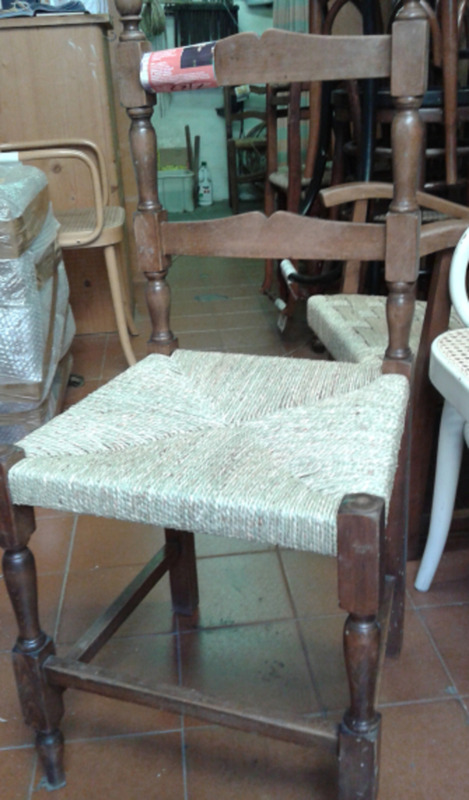 Impagliatura Sedie Martini 2