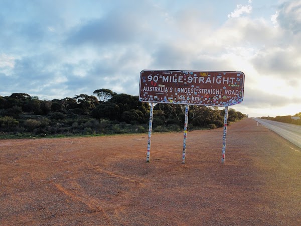 East End of "90 Mile Straight" 1
