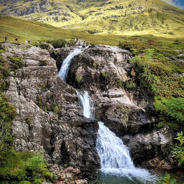 Glencoe waterfall