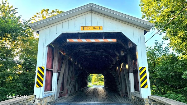 Historic Lime Valley Covered Bridge 5