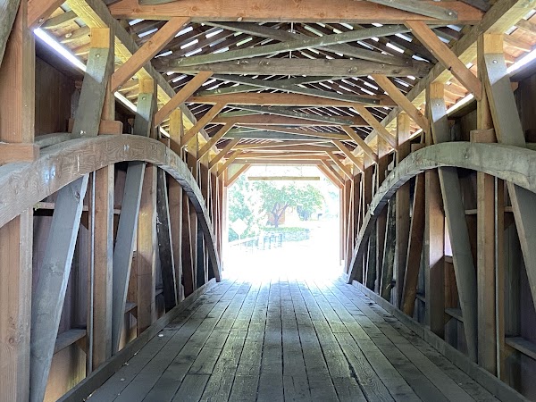 Historic Lime Valley Covered Bridge 4