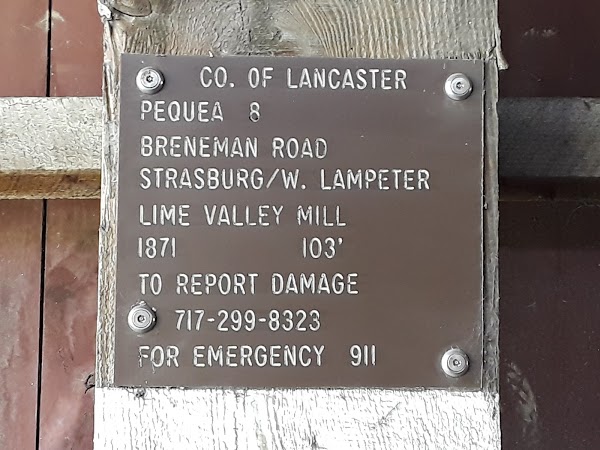 Historic Lime Valley Covered Bridge 2