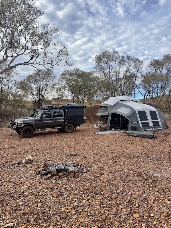 Tiger Eye Pool camp site 5