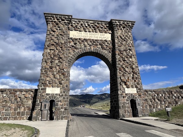 Roosevelt Arch - Yellowstone North Entrance