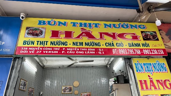 Bún thịt nướng Hằng - Chi Nhánh 1