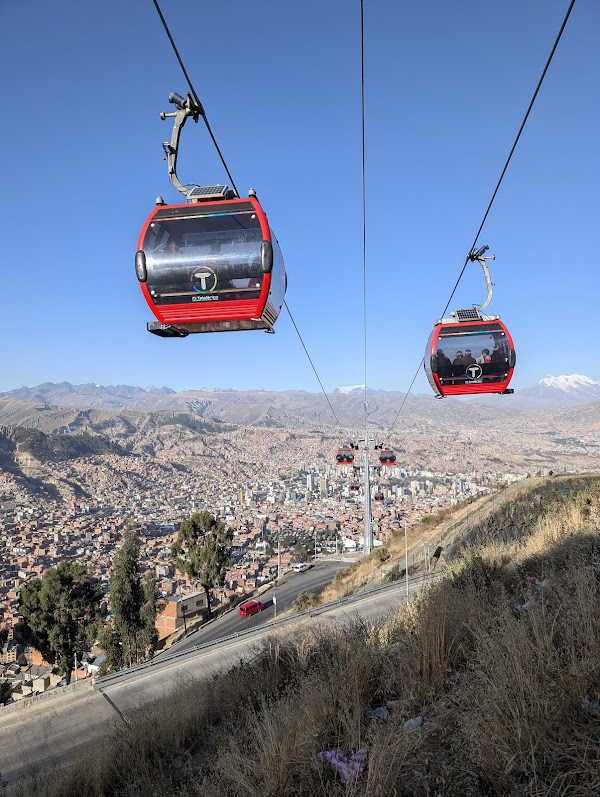Silver Line, Red Line and Blue Line Cable Car Station 2