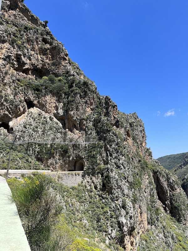 Tunnel by the Topolia Gorge