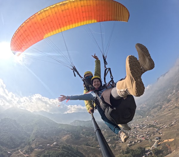 Fly Sapa Paragliding Take-off - Điểm cất cánh dù lượn cao nhất Việt Nam 1