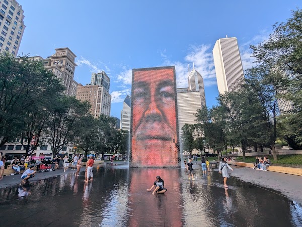 Crown Fountain 5