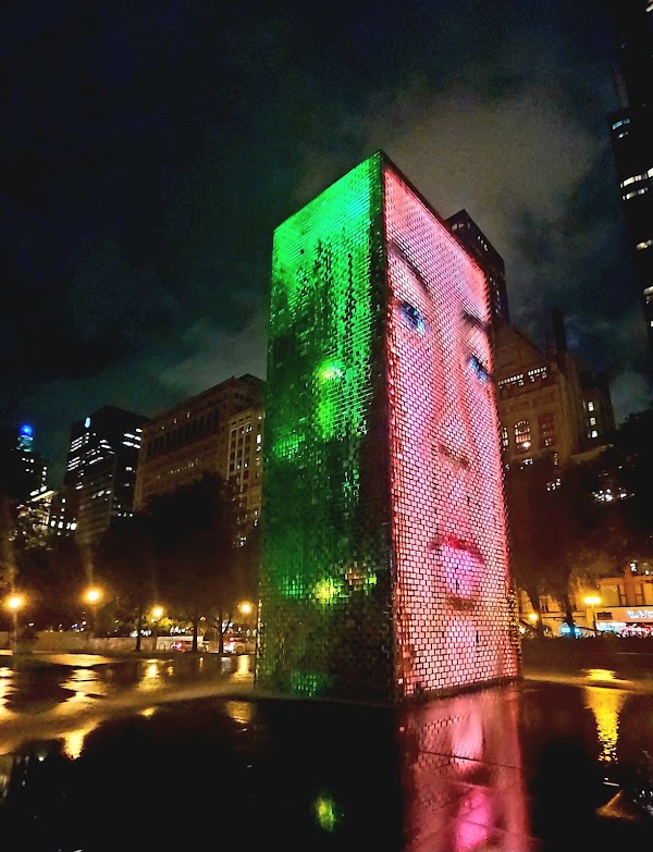 Crown Fountain 4