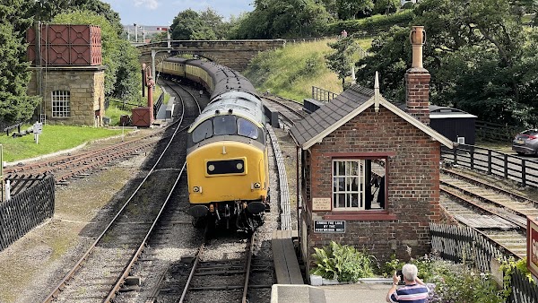 North Yorkshire Moors Railway - (Goathland Station) 2