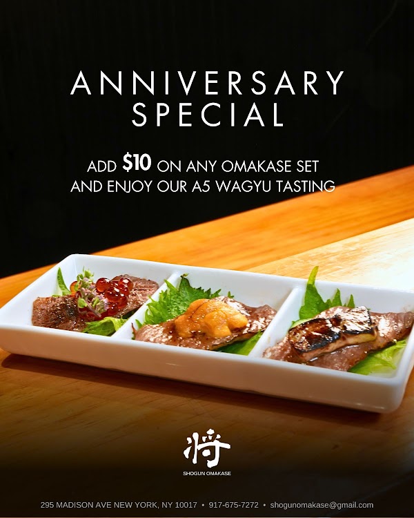SHOGUN OMAKASE | Manhattan Sushi Restaurant 3