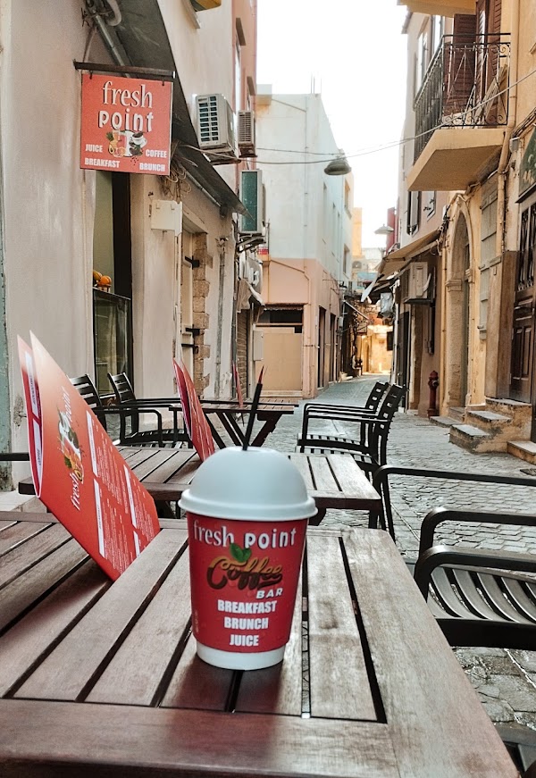 Fresh Point Juice Bar - Χανιά Κρήτη, Chania Crete - φρέσκα φρούτα, φρέσκοι χυμοί, breakfast, coffee, juices