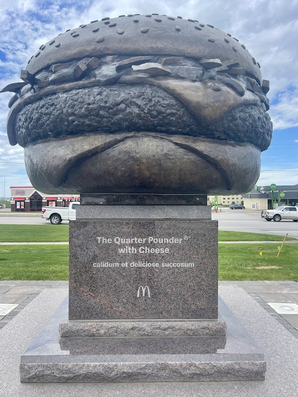 The Quarter Pounder with Cheese Statue 1