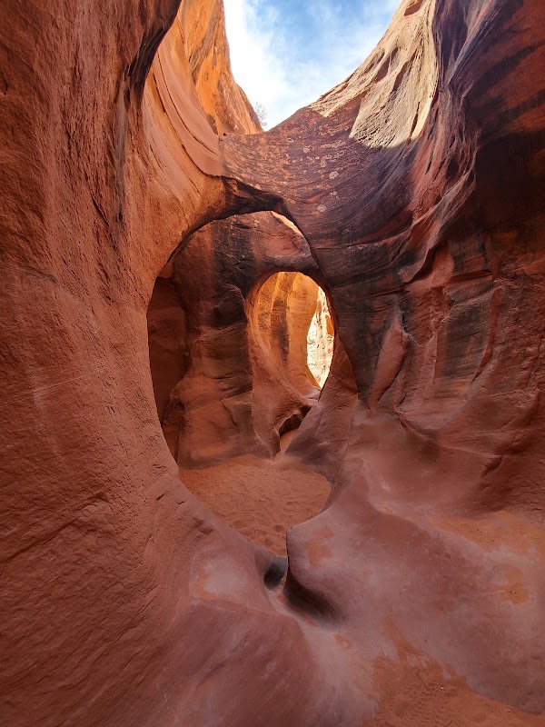 Peek-a-boo slot Canyon
