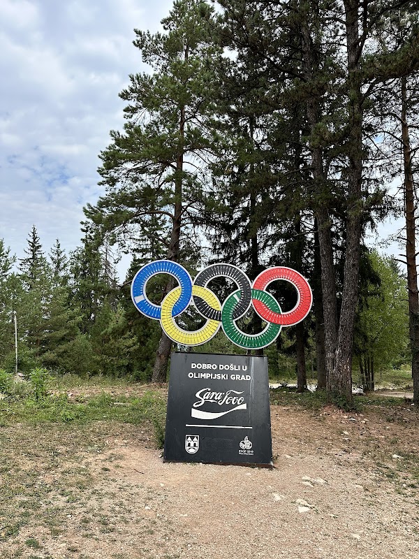 Olympic bobsleigh and luge track Trebević 2