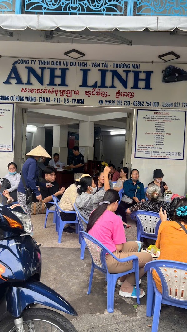 Bến Nhà Xe Ánh Linh (TPHCM - Cambodia) (Tên cũ Phôn Linh)