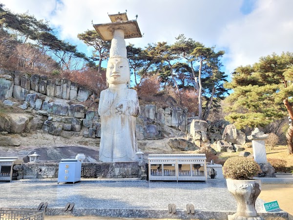 The Stone Statute of Mireuk Buddha of Gwanchoksa Temple