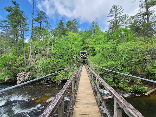 Swinging Bridge on the Toccoa River