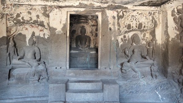 Ellora Cave No. 33 Jagannatha Sabha 3