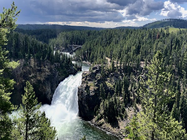 Upper Falls of the Yellowstone River 1