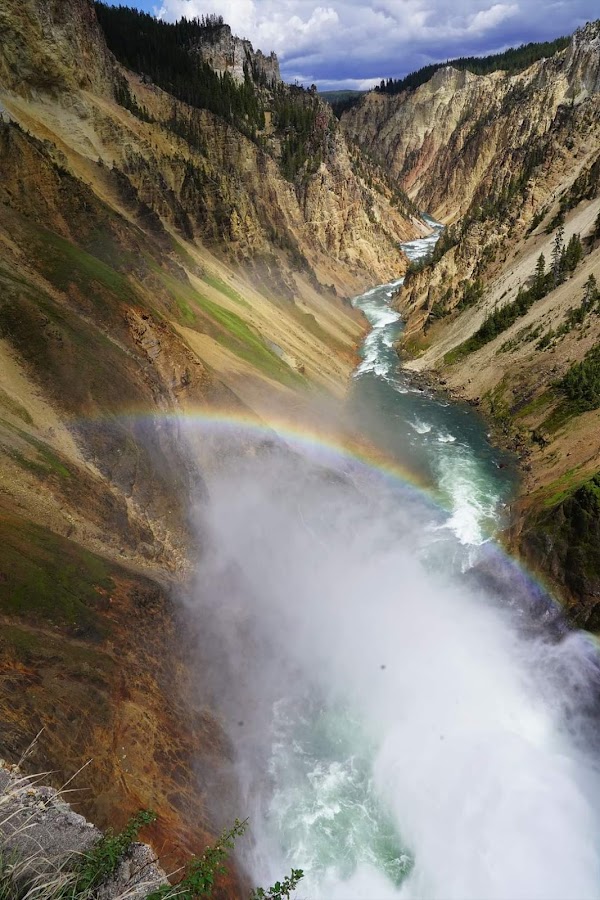 Upper Falls of the Yellowstone River 2