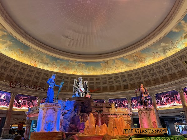 Caesars Forum Shop Atlantis Aquarium