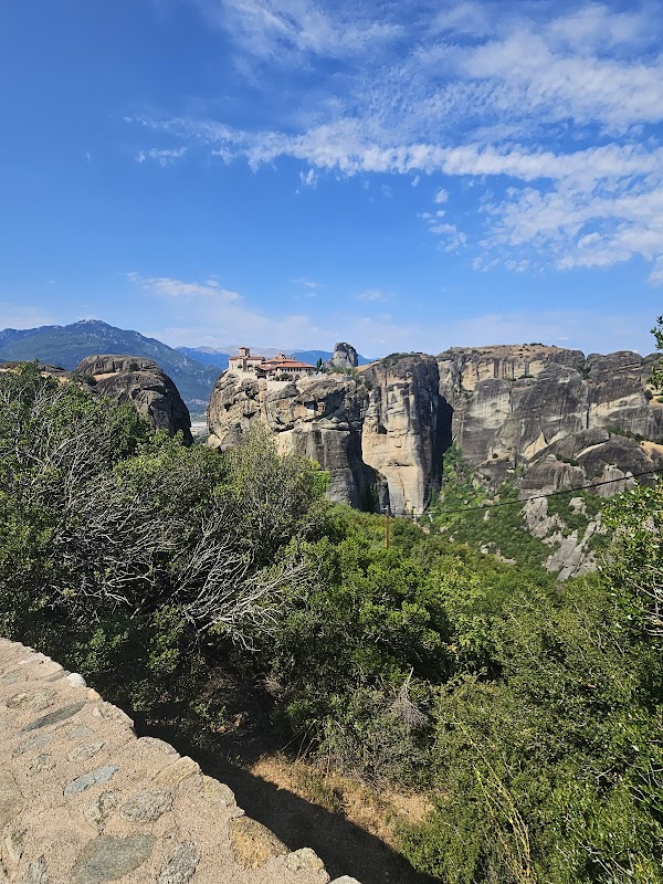 Meteora view sunset 3