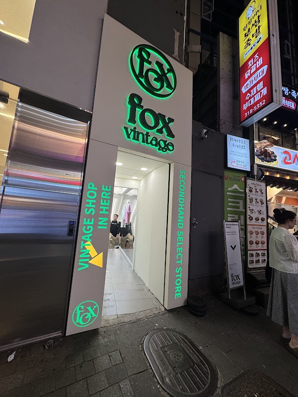 fox vintage, 명동