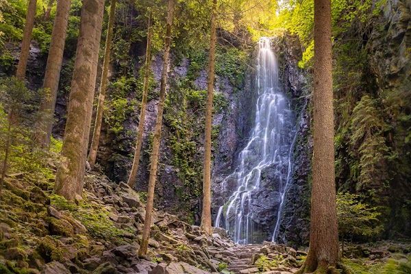 Burgbach Wasserfall