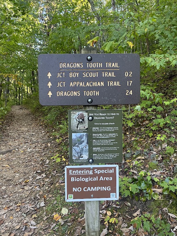 Dragon's Tooth Trailhead 2
