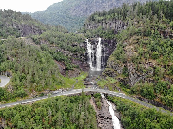 Skjervsfossen Waterfall 5