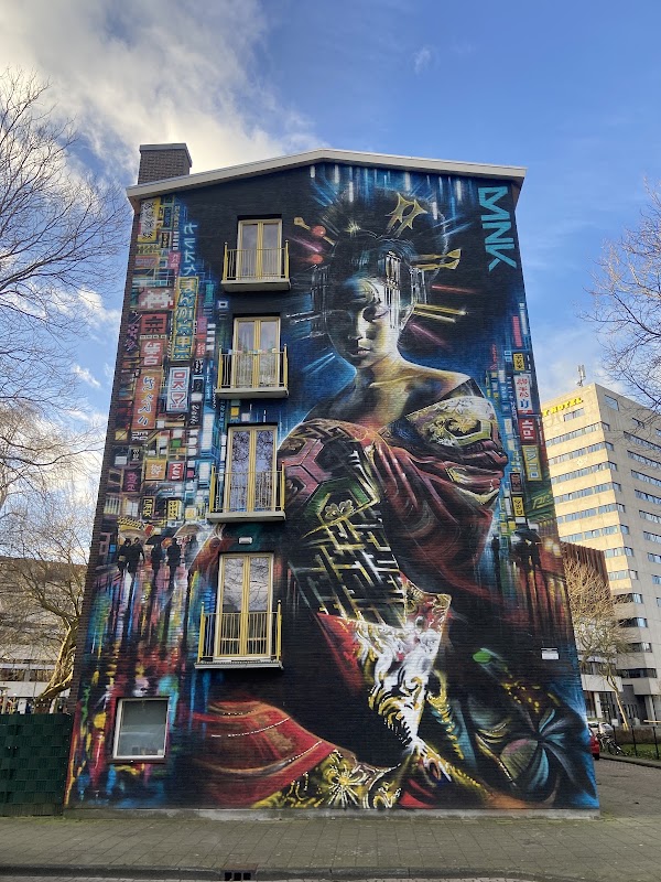 Street Art Platanenweg by Amsterdam Street Art (ASA)