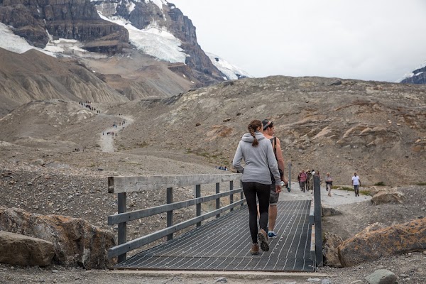 Toe of the Athabasca Glacier Trailhead