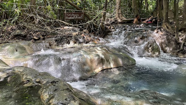 KhongThomNuea Hot Stream Waterfall Krabi