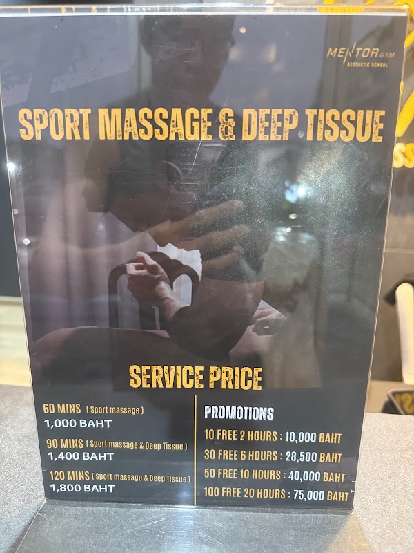 Mentor sport massage and deep tissue สาขา พระราม 9 2