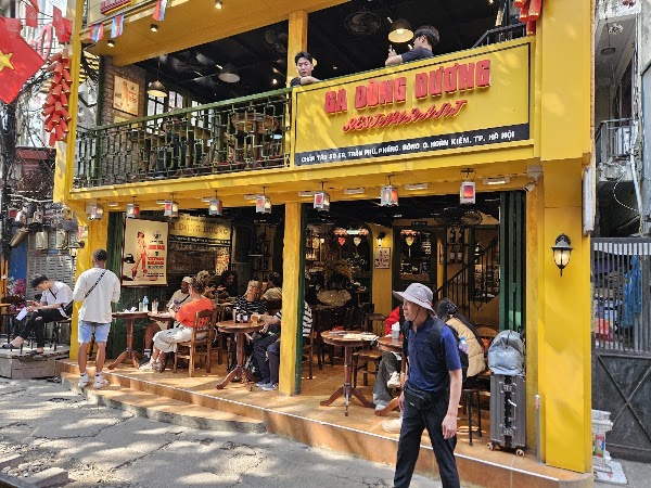 cà phê đường tàu 1