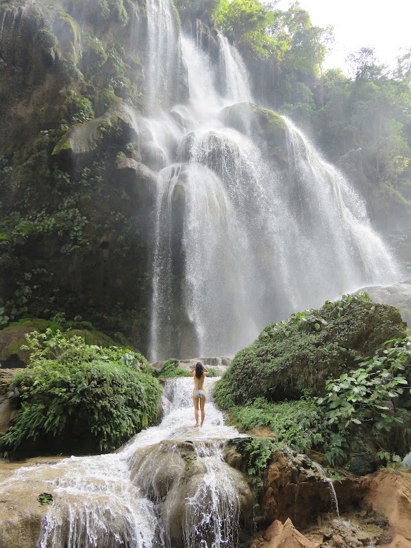 Cañón Río La Venta, cascada El Aguacero 1