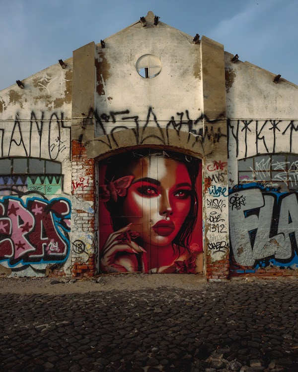 Murais do Cais Gás - Arte urbana 1