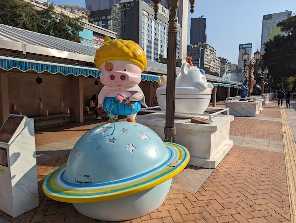 Hong Kong Avenue Of Comic Stars