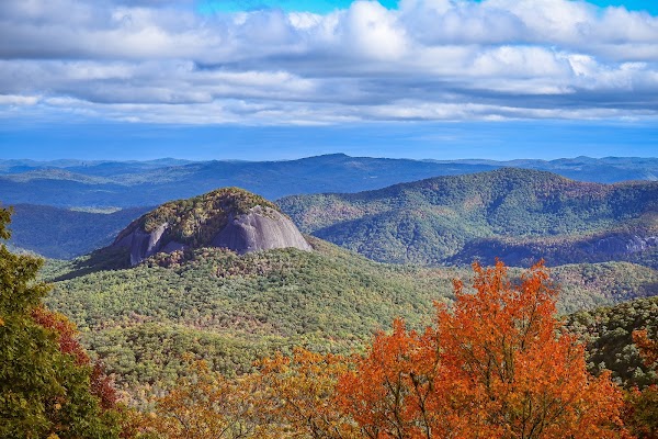 View Looking Glass Rock Overlook