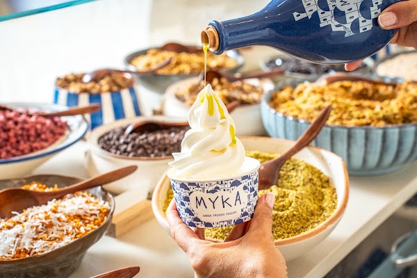 Myka Greek Frozen Yogurt 5