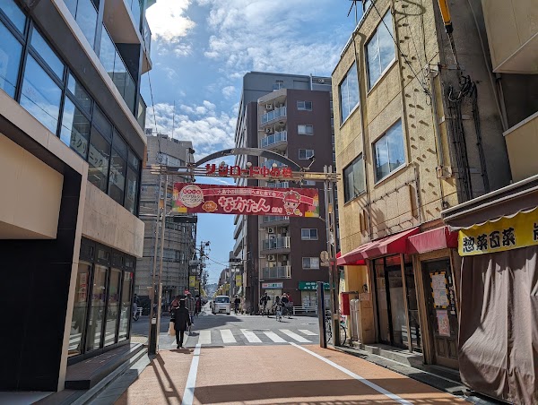 大島中の橋南商店街