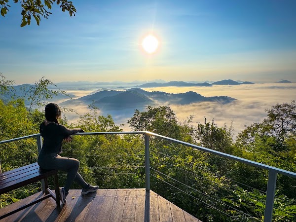 Phu Bo Bit Forest Park, Staircase up the Mountain, Loei City